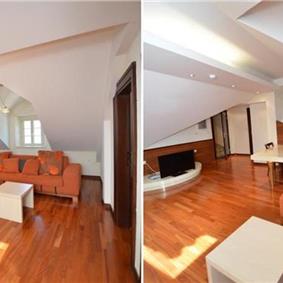 10 bedroom waterfront villa with pool near Dobrota, Kotor Bay, sleeps 22
